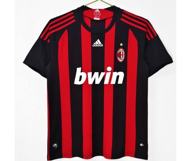 AC Milan Home Retro Jersey 2008-09