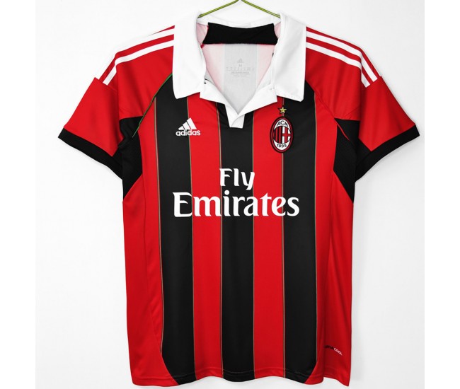 AC Milan Home Retro Jersey 2012-13