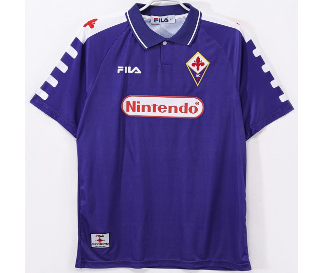 ACF Fiorentina Home Retro Jersey 1998-99