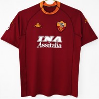 AS Roma Home Retro Jersey 2001-02