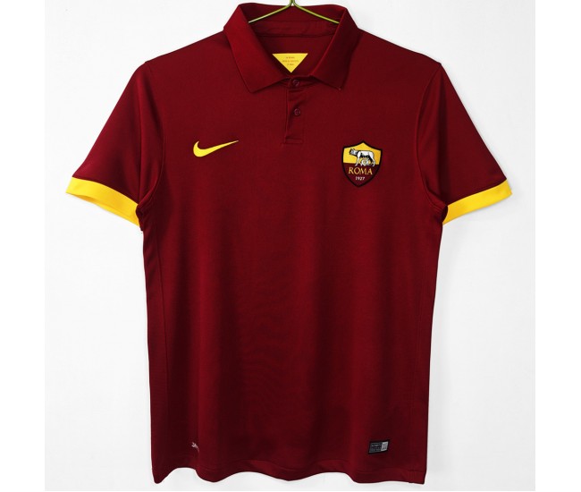 AS Roma Home Retro Jersey 2014