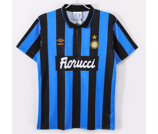 Inter Milan Home Retro Jersey 1992-93