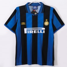 Inter Milan Home Retro Jersey 1995-96 Inter Milan Home Retro Jersey 1995-96