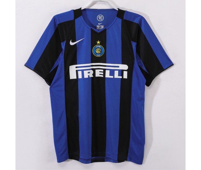 Inter Milan Home Retro Jersey 2004-05