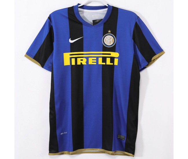 Inter Milan Home Retro Jersey 2008-09