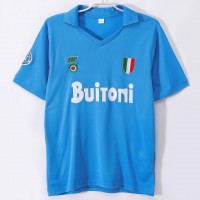 SSC Napoli Mens Home Retro Jersey 1987-88