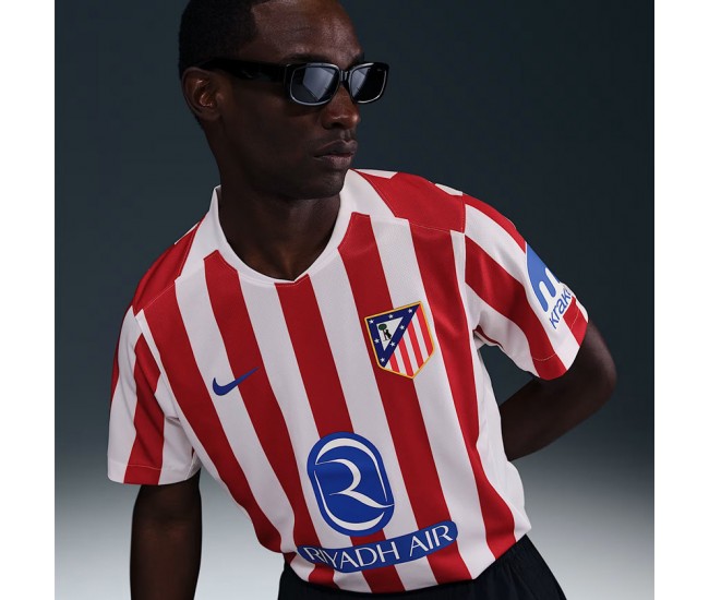 Atlético de Madrid Mens Home Authentic Jersey 25-26