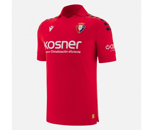 Ca Osasuna Mens Home Jersey 25-26