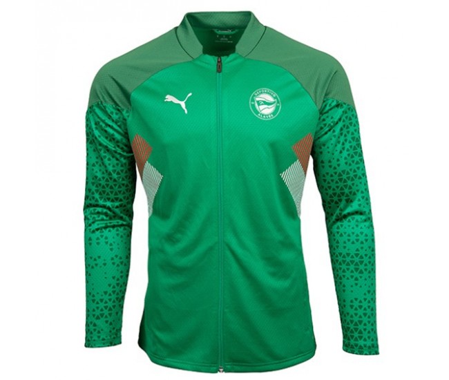 Deportivo Alaves Mens Pre Match Away Jacket 23-24