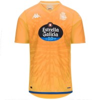 Deportivo La Coruña Mens Orange Goalkeeper Jersey 23-24