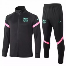 FC Barcelona Soccer Presentation Tracksuit 2020 Black