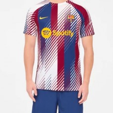 FC Barcelona Mens Pre Match Home Jersey 23-24 FC Barcelona Mens Pre Match Home Jersey 23-24