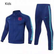 FC Barcelona Soccer Presentation Tracksuit Blue Kids 2021 2022