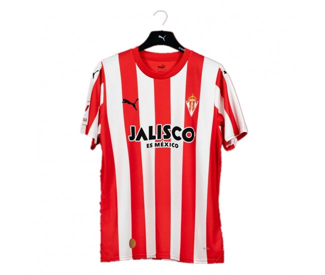Sporting de Gijón Mens Home Jersey 23-24