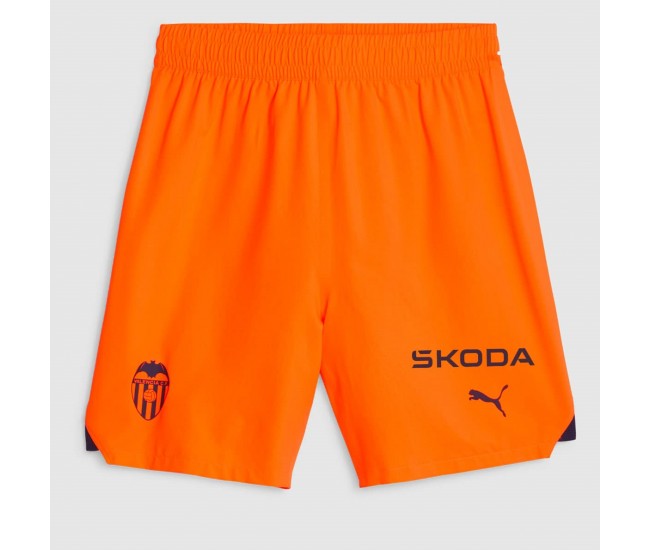Valencia CF Mens Third Shorts 23-24