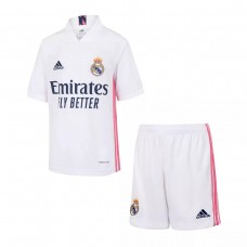 Real Madrid Home Kids Kit 2020 2021