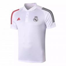 Real Madrid Training White Polo Shirt 2020