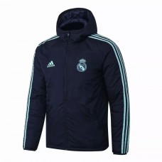 Real Madrid All Weather Windrunner Jacket Navy 2020 2021