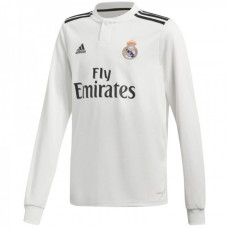 Real Madrid Home Long Sleeve Jersey 2018-2019
