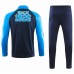SSC Napoli Limited Edition Casual Soccer Tracksuit 2018-19 Navy