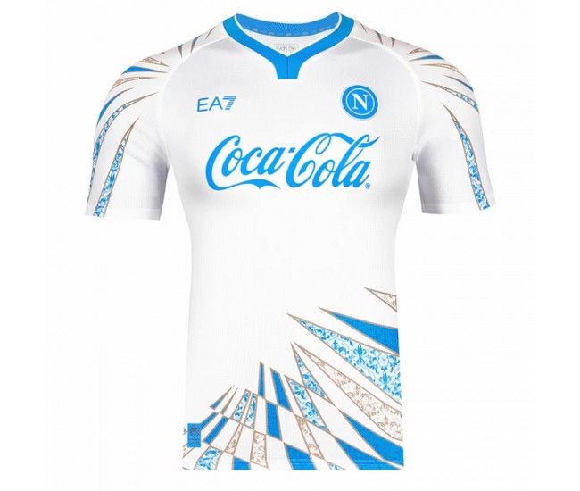 SSC Napoli Mens Pre Match Jersey 25-26