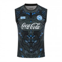 SSC Napoli Adult Ebony Training Soccer Singlet 2025