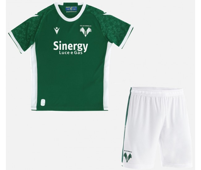 Hellas Verona Third Kit Kids 2021-22