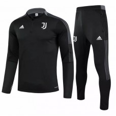 Juventus Core Black Soccer Technical Training Tracksuit 2021-22
