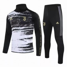 Juventus Training Technical Soccer Tracksuit Neck Black 2021