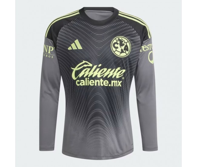 Club America Mens Goalkeeper Long Sleeve Jersey 25-26