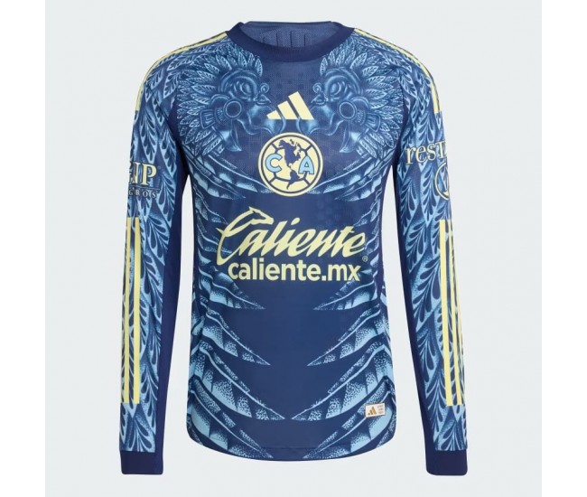 Club America Mens Away Long Sleeve Jersey 25-26