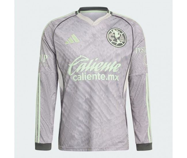 Club America Adult Third Long Sleeve Jersey 25-26
