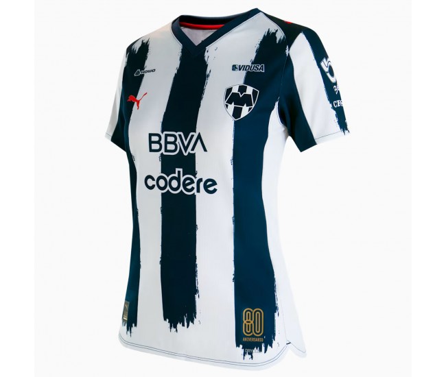 CF Monterrey Womens Home Jersey 25-26