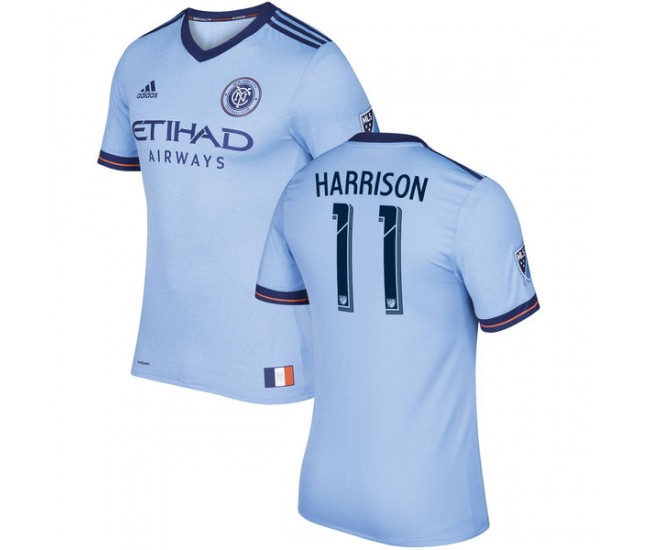 Jack Harrison New York City FC 2017/18 Primary Authentic Jersey - Light Blue
