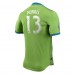 Men's Seattle Sounders FC Jordan Morris Green 2018 Primary Authentic Player Jersey