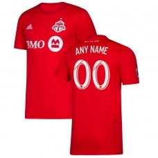 Men's Toronto FC Red 2019 Primary Custom Jersey