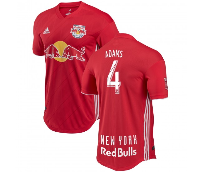 Men's New York Red Bulls Tyler Adams Red 2018 Secondary Authentic Player Jersey Men's New York Red Bulls Tyler Adams Red 2018 Secondary Authentic Player Jersey