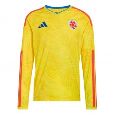 Colombia Mens Long Sleeves Home Jersey 26 