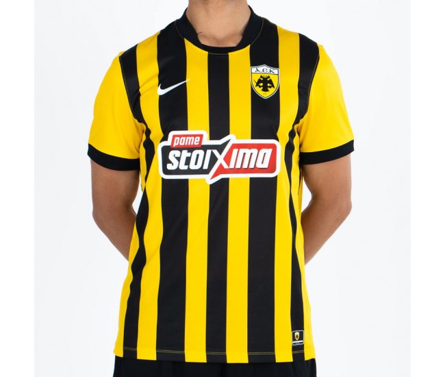 AEK Athens Mens Home Jersey 25-26