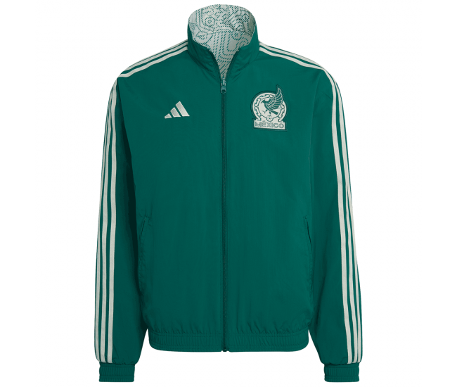 Mexico Mens Reversible Anthem Football Jacket 2022-23
