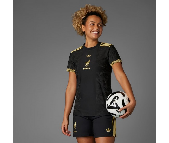Mexico Womens Gold Jersey 25-26