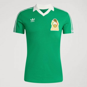 Mexico Mens Home Jersey 1986