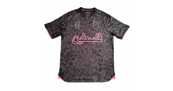 FC PALESTINA ARABIC Full Sleeve Black Football Jersey EUR 70,00