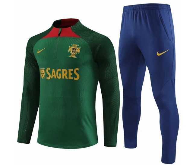Portugal National Team Green Training Technical Football Tracksuit 24-25 Portugal National Team Green Training Technical Football Tracksuit 24-25