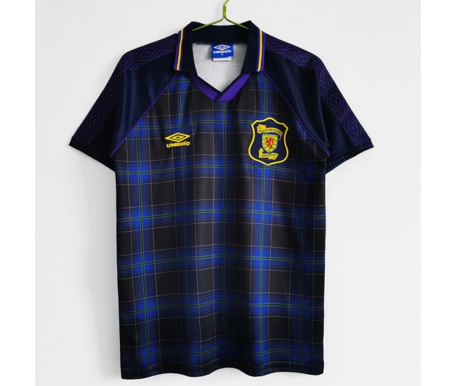 Scotland Home Retro Jersey 1994-1996 
