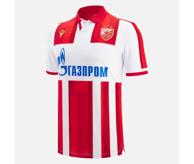Red Star Belgrade Mens Home Jersey 25-26