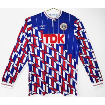 AFC AJAX Away Long Sleeve Retro Jersey 1989