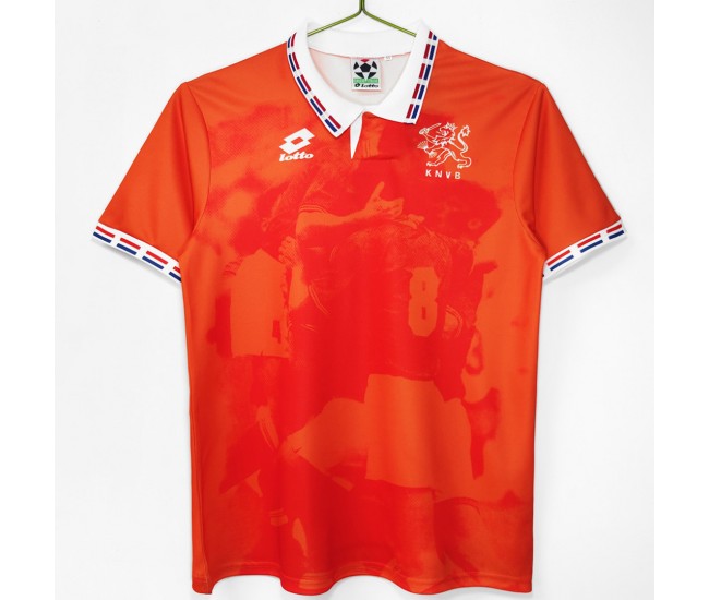 Netherlands National Team Home Retro Jersey 1996