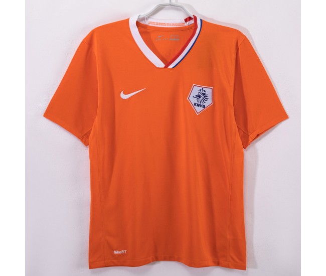 Netherlands National Team Home Retro Jersey 2008