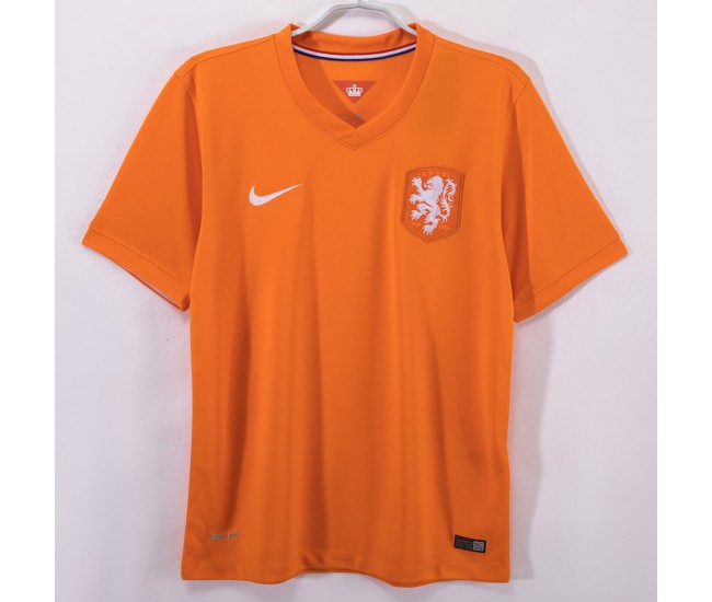 Netherlands National Team Home Retro Jersey 2014